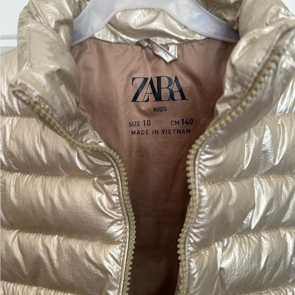 Zara Kids Puffer Coat size 10 - Picture 5 of 6